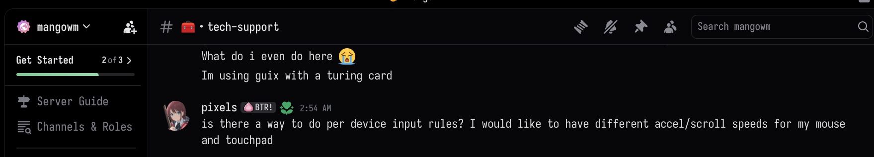 discord message