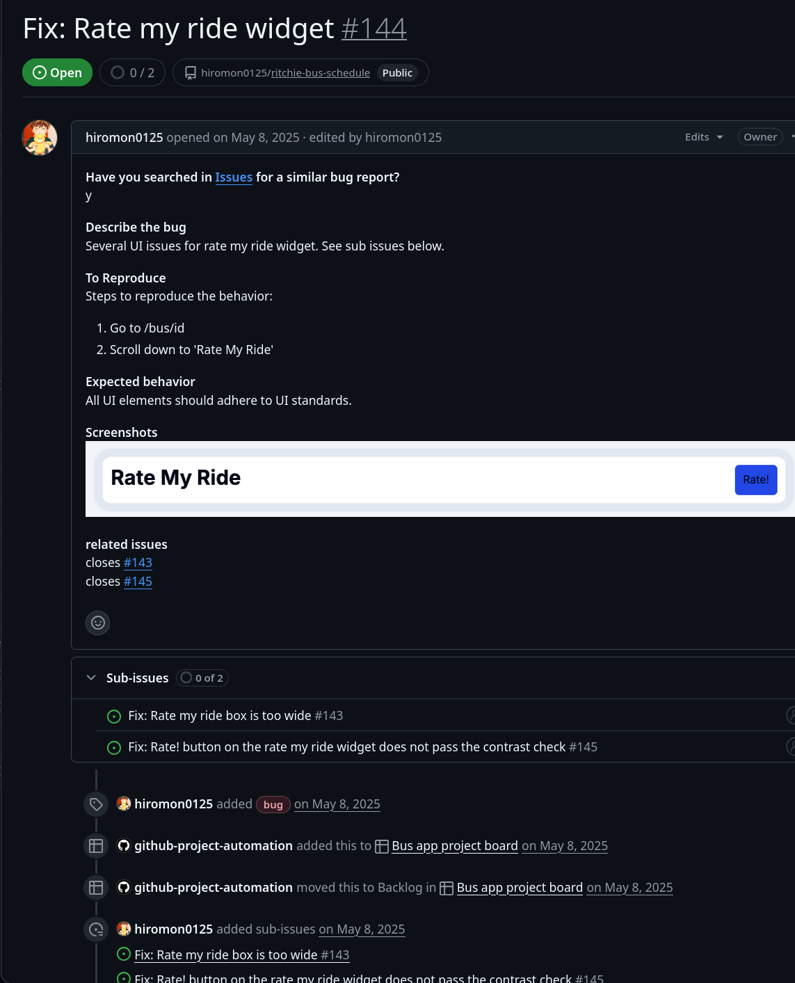 githubissue